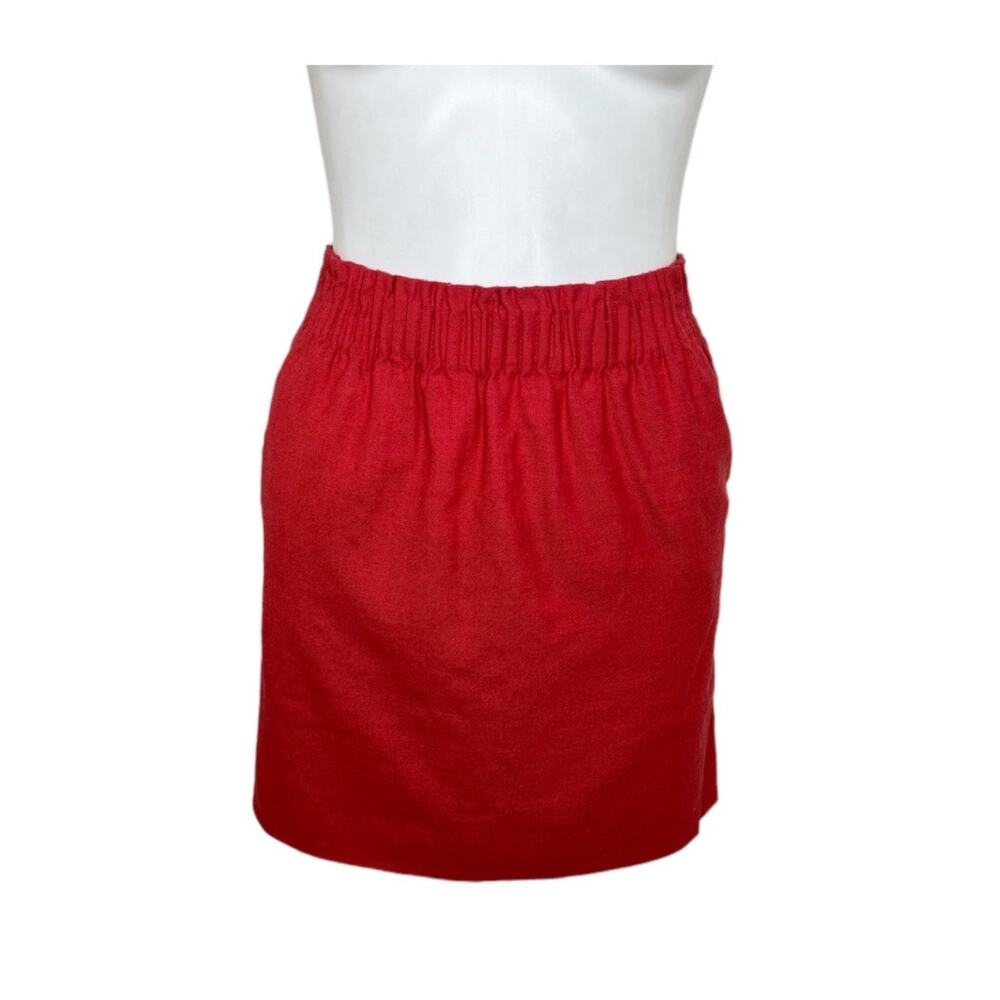 J.CREW FACTORY Wool Sidewalk Skirt Elastic Waist Size 0
